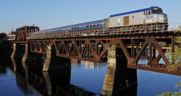 By spring 2026, Amtrak and CSX, in partnership with the Northern New England Passenger Rail Authority, will install a PTC system on more than 100 miles of track to support Downeaster service. (Amtrak Photograph)
