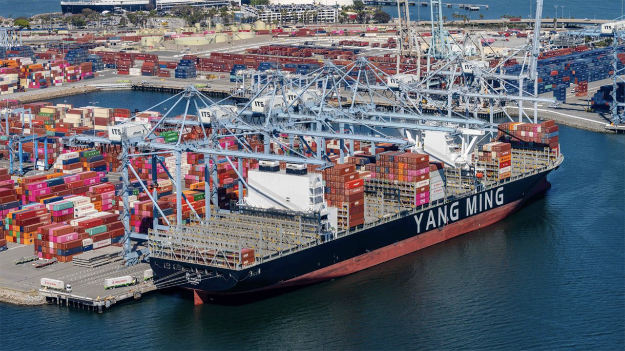 “Looking ahead, I anticipate a moderate increase in cargo as we move into summer and we recapture business by delivering the top-notch customer service that makes us the Port of Choice,” POLB CEO Mario Cordero reported June 13. (POLB Photograph)