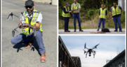 More than 250 UP employees are certified to fly drones. (Caption and Photographs Courtesy of UP)